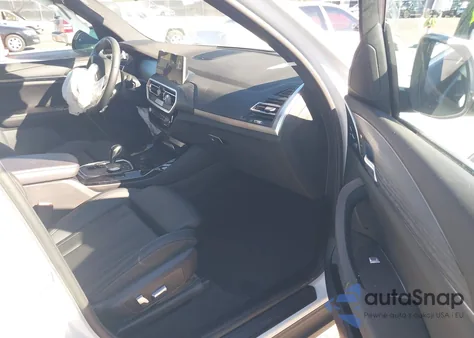 2023 BMW X3 xDrive30I z USA, uszkodzony, nr VIN 5UX53DP08P9S81267